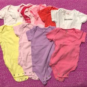 Lot - 9 month onesies